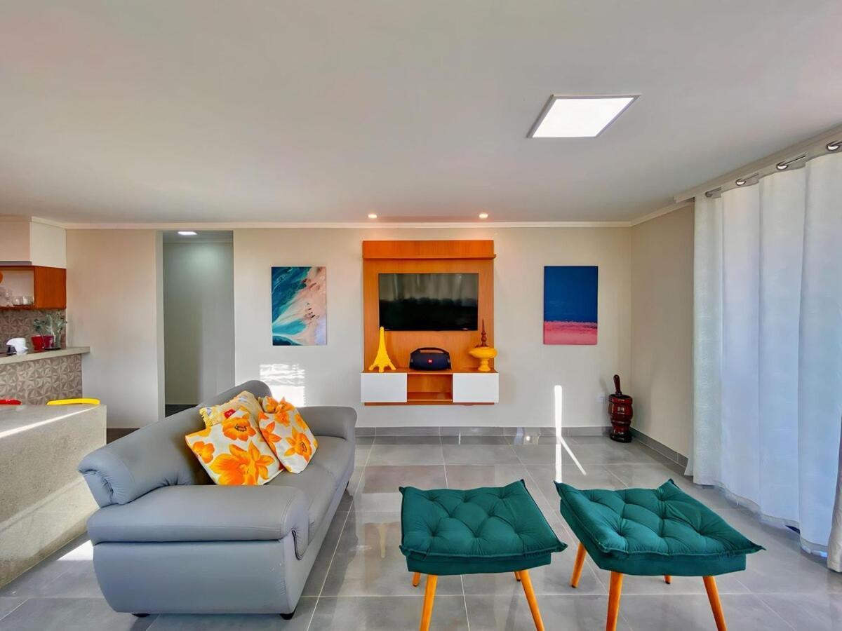 瓜拉派瑞Casa Luxo Vista Incrivel Meaipe别墅 外观 照片